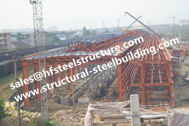 Porcelana Edificios de acero industriales del grado de Q235 Q345, edificios de acero prefabricados constructivos del sitio de acero proveedor