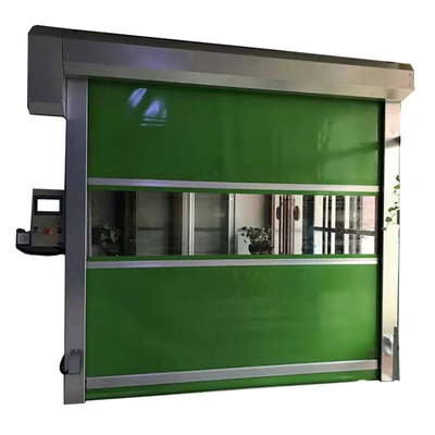Porcelana Puerta de alta velocidad automática 380v del PVC del garaje para el taller proveedor