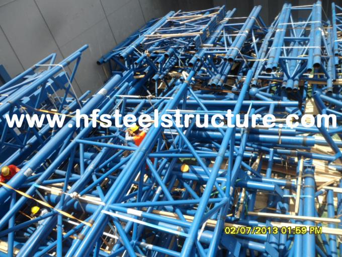 Sistema de la estructura de acero de edificios de acero industriales de la plataforma industrial de la mina 2