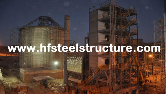 Edificios industriales profesionales de la estructura de acero con un sistema del sistema maduro 4