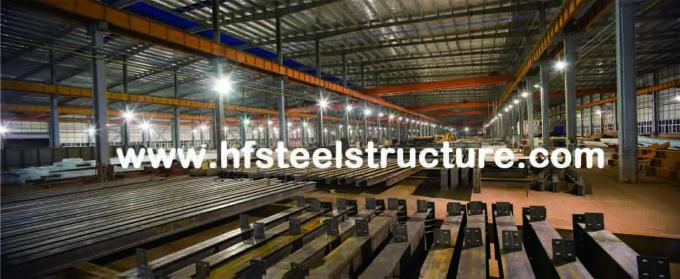 Ayudas estructurales de las fabricaciones prefabricadas del acero estructural del hangar y de la vertiente 11