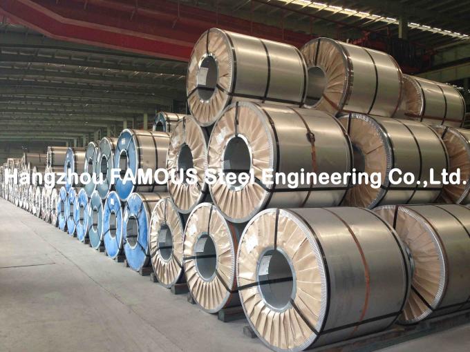 Bobina de acero galvanizada del material de construcción del metal grueso de 0.2m m - de 2.0m m modificado para requisitos particulares 7