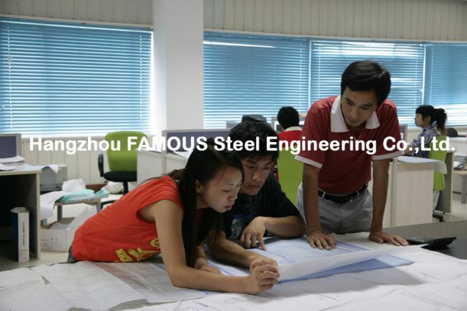 Diseño estructural de la ingeniería arquitectónica, taller de acero prefabricado modificado para requisitos particulares 1