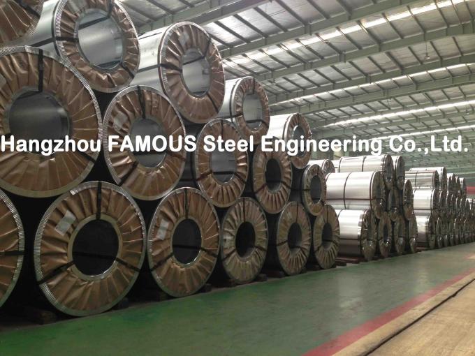 Fabricación de acero de la bobina de la galvanización de alta resistencia de la placa de acero con ASTM/JIS 8